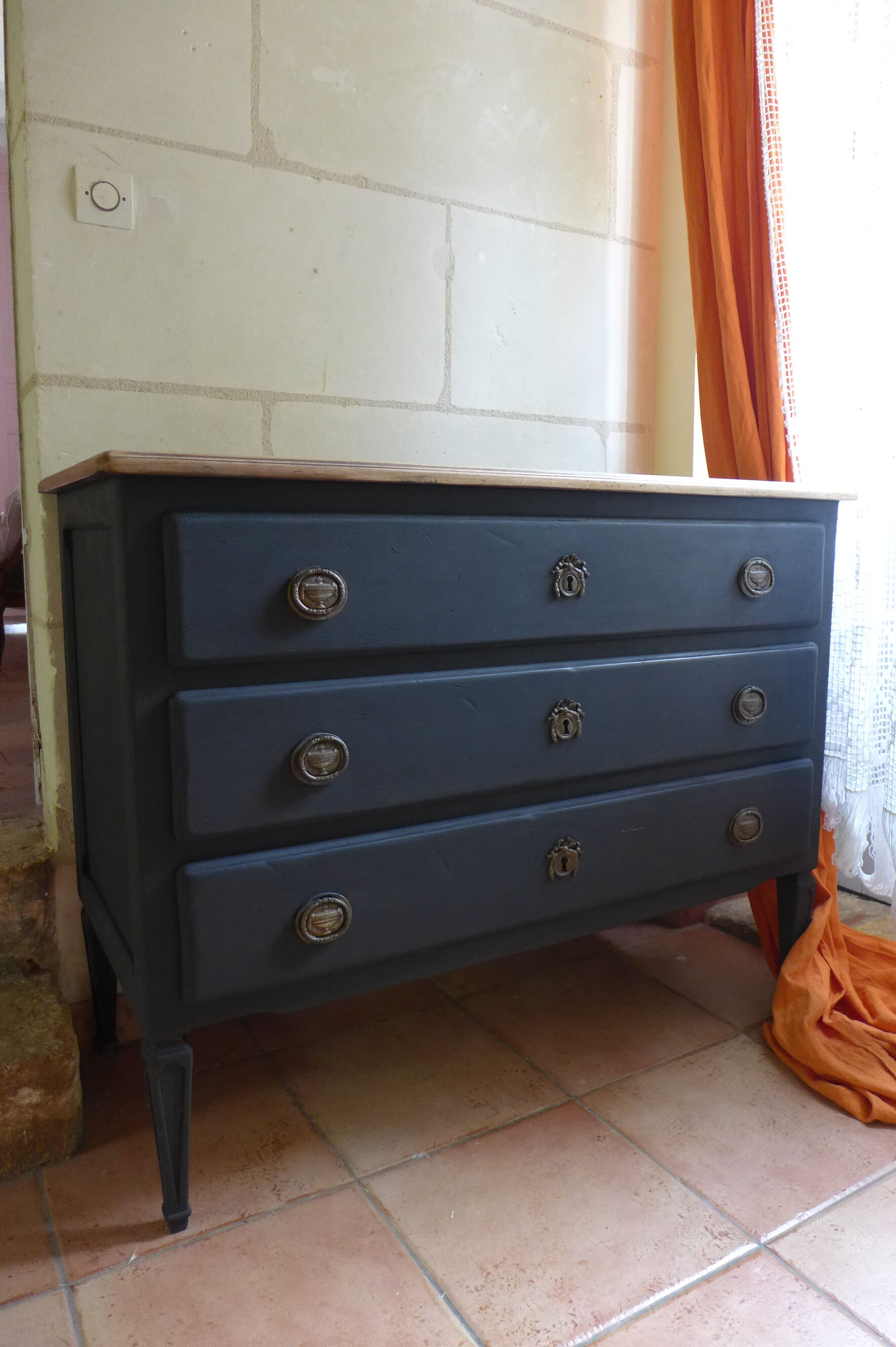 Old patinated commodity