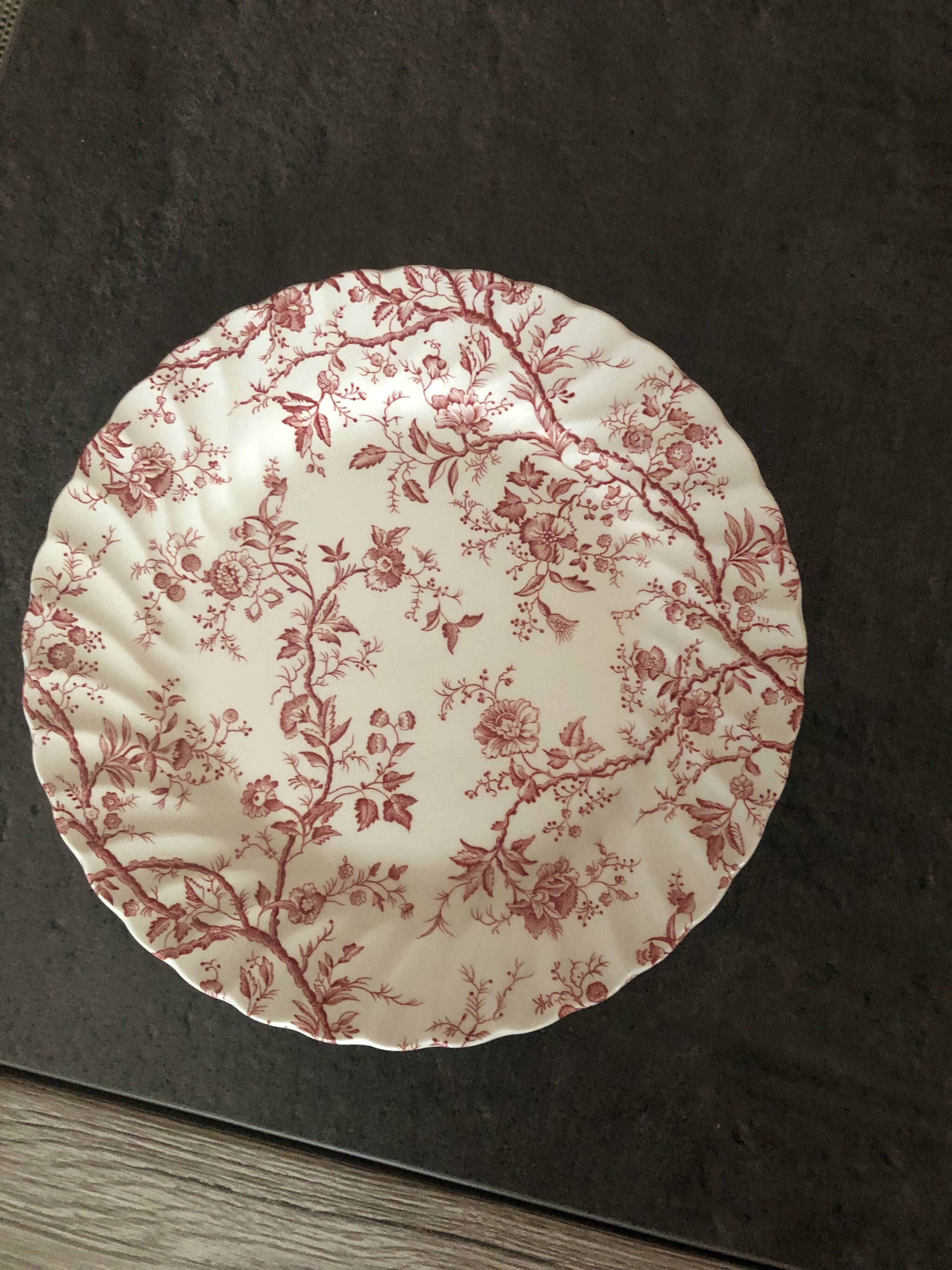Old bradbury, johnson & bros london porcelain dessert plates
