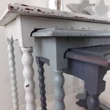 Wooden pull-out tables