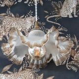 Vintage umbrella pendant lamp