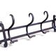 Wall coat rack / 4 hooks in the style of Thonet