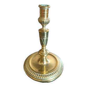 Regency period bronze candlestick