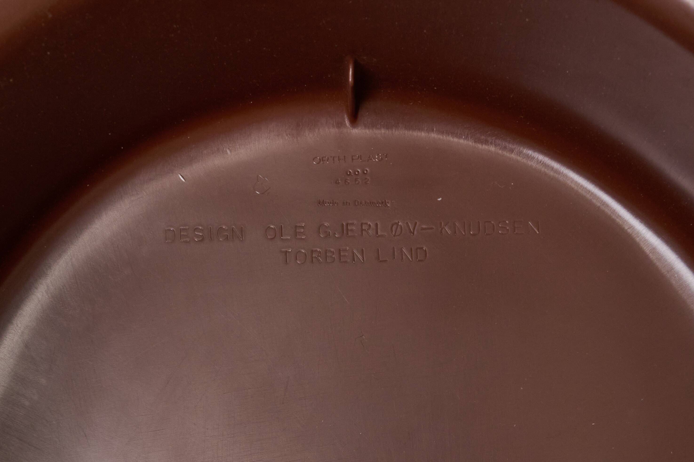 "Skopa" armchair, O. Gjerløv-Knudsen & T. Lind, Ikea, 1974