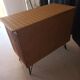Vintage rattan chest of drawers