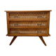 Commode rotin 3 tiroirs 1960