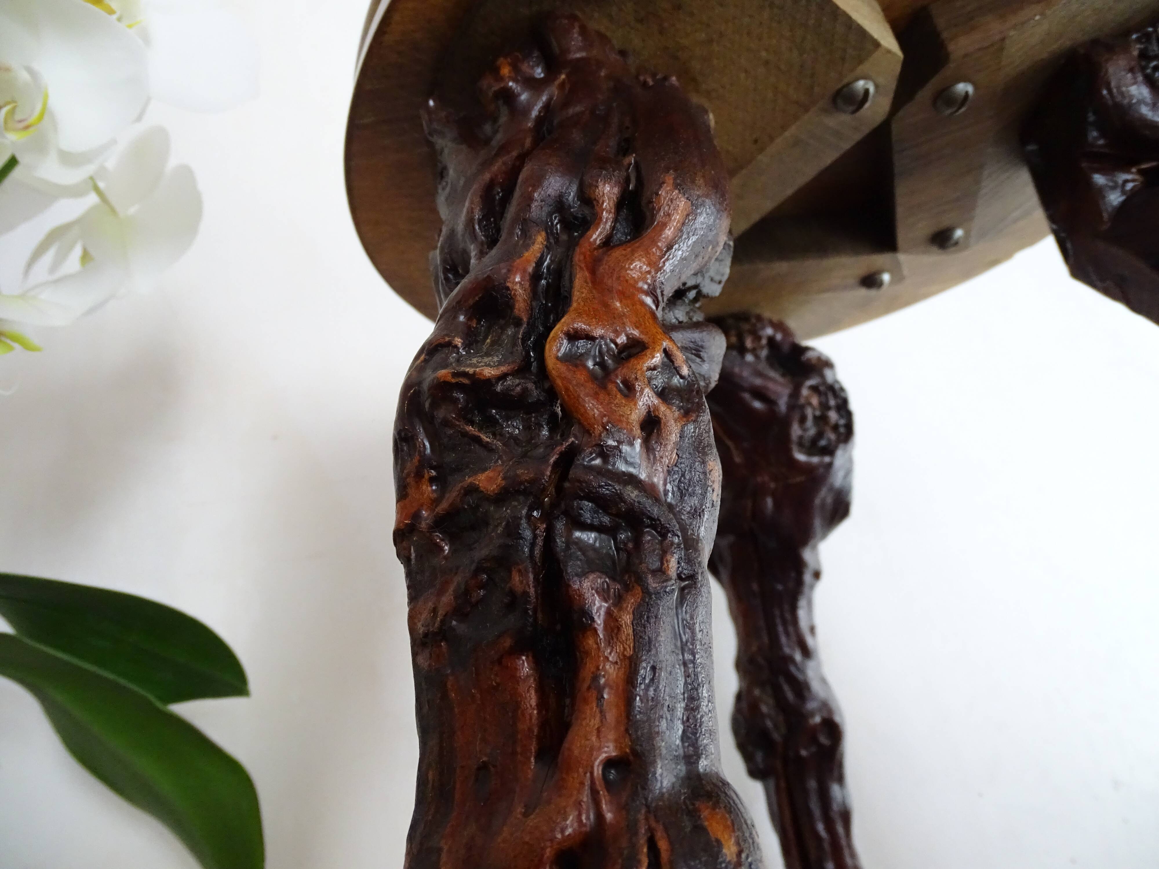 Tripod stool cep wood