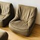 Atelier Dunlopillo vintage 2 drivers and 1 pouf