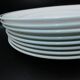 Set of 8 plates Arcopal restaurant - Blanc - Bordeaux