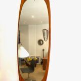 Rectangular teak mirror circa 1960