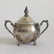 Old silver metal sugar bowl Viners