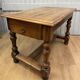 Walnut table in the Louis XIII style from the late 19th century.