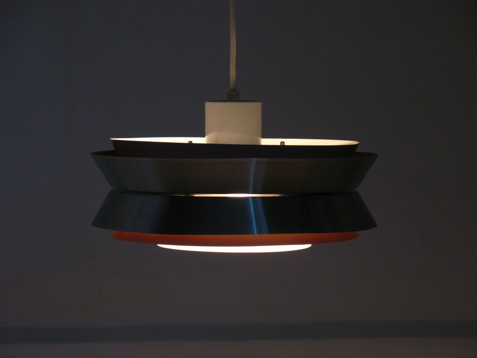Pendant lamp Carl Thore Dla Granhaga Metallindustri Sweden 1970s