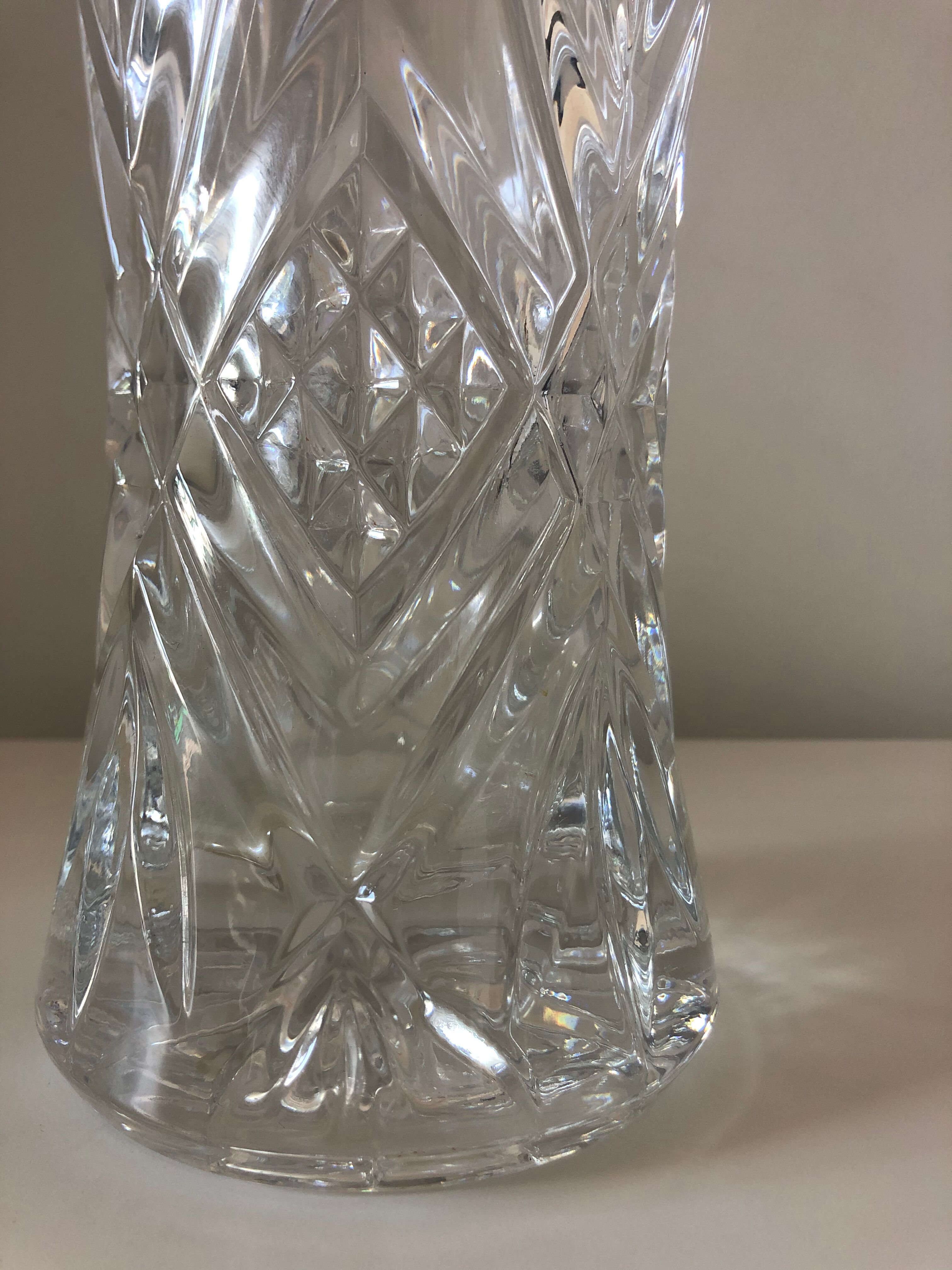 Crystal vase