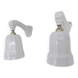 Art Deco porcelain wall lights