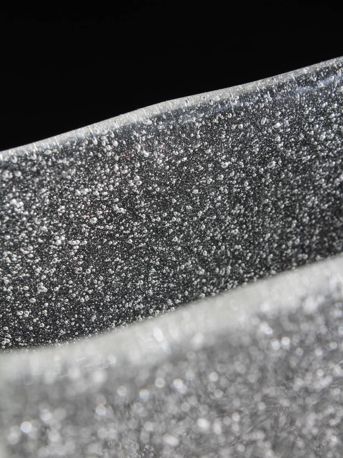 Oiva Toikka "Iglu" Bubbles Glass Vase, For Nuutajärvi, 1970s