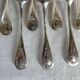 12 Silver-plated metal teaspoons 18 grs, Uniplat model