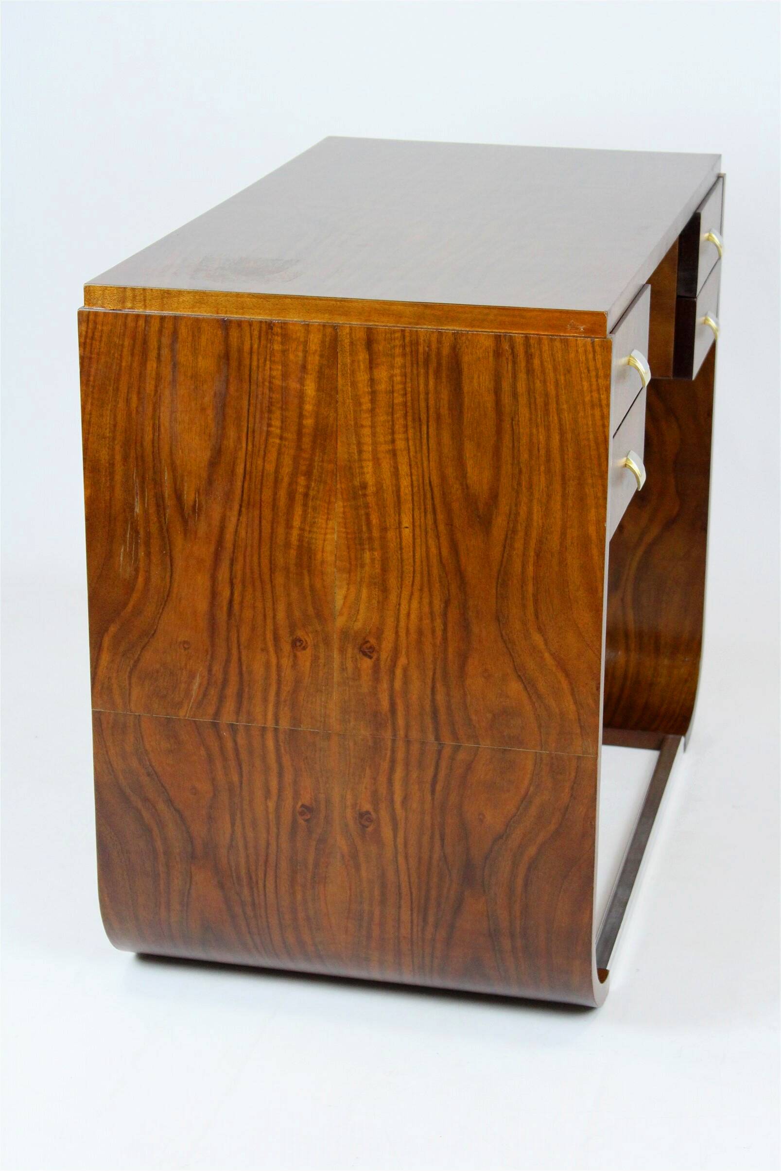 Art Deco Bentwood Desk, 1940s
