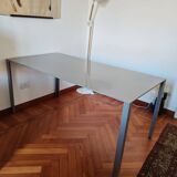 Metal table "Less" by Jean Nouvel for Cappellini