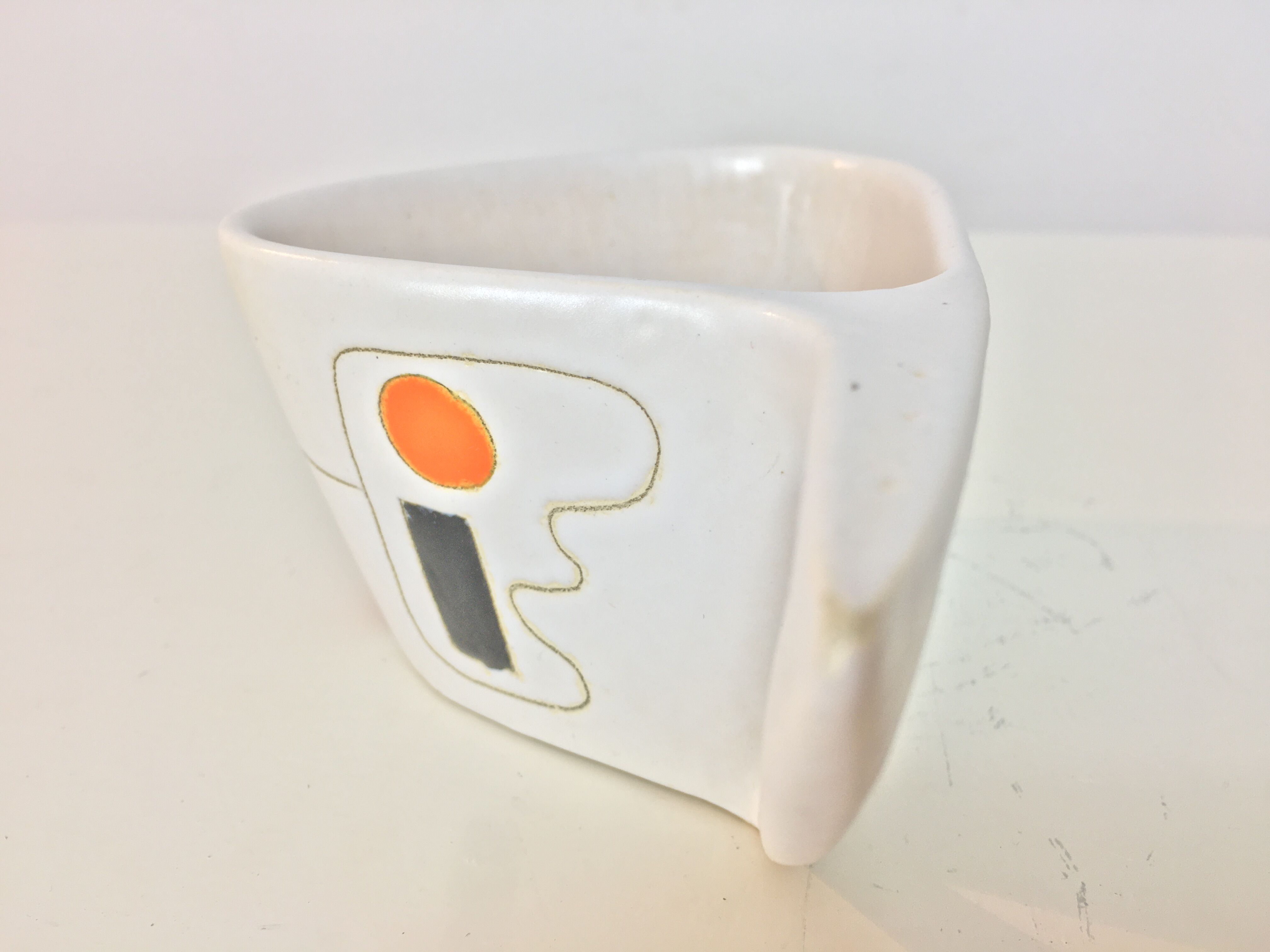 Orlando asymmetric ceramics from the 1950s Vallauris