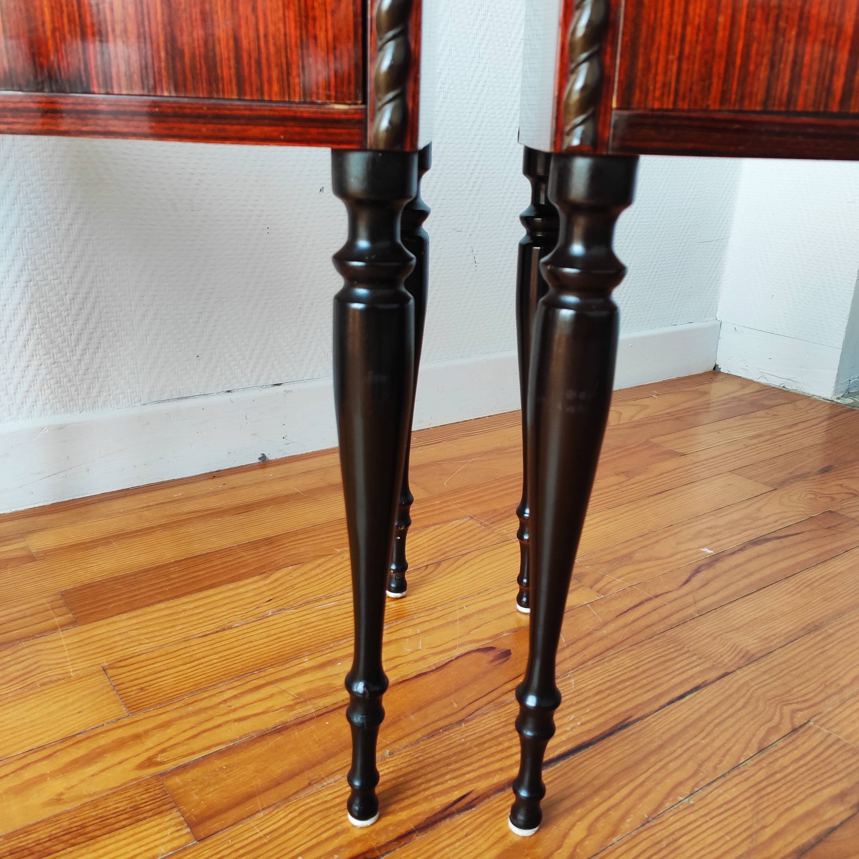 Pair of Vintage Italy Bedside Tables 1950/60