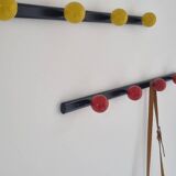 Duo of 4 and 5 ball coat racks