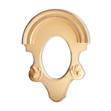 Miroir vintage en bois sculpté.