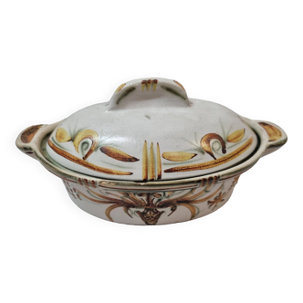 Terrine dish, Kéraluc pottery, Quimper