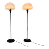 Pair of Two Floor Lamps by Jaroslav Bejvl for Lidokov, 1960s