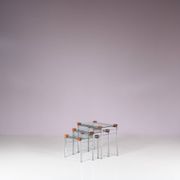 1960s Modern nesting tables from the Netherlands