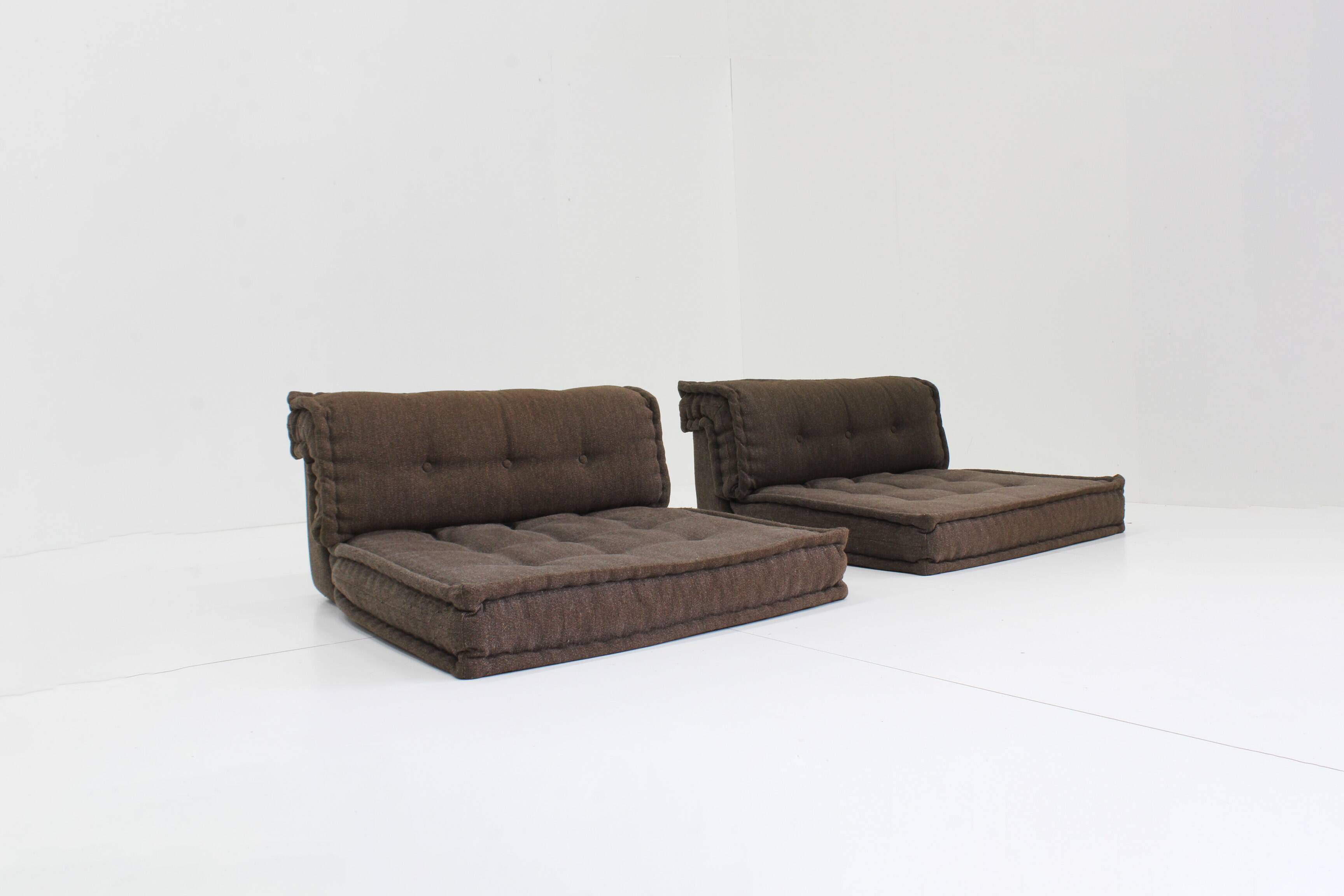 Vintage Roche Bobois Mah Jong sofa design by Hans Hopfer