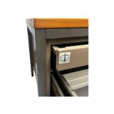 Bureau industriel vintage