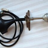 Atomic Age Staff Germany opaline hanging lamp 70