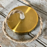 Opaline lace pendant lamp