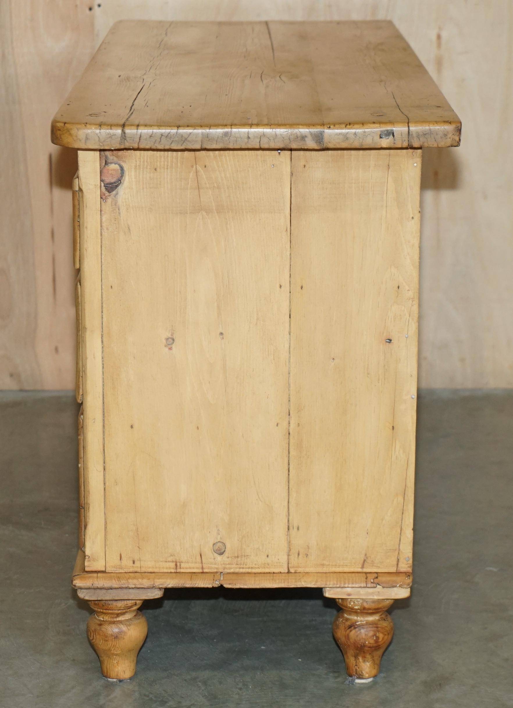 Restored Antique Régisseuse Buffet in Pine, Circa 1860