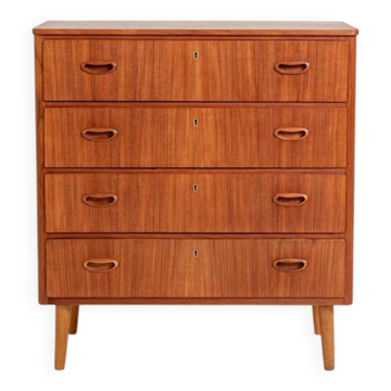 Commode en teck suédois, années 1960