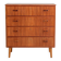 Commode en teck suédois, années 1960