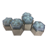Appliques murales Poliarte Flush Mounts, 60's