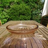 Bohemian glass vase years 40