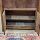 Empire period secretary in walnut, oak and black marble top