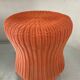 Scoubidou pouf from the 70s