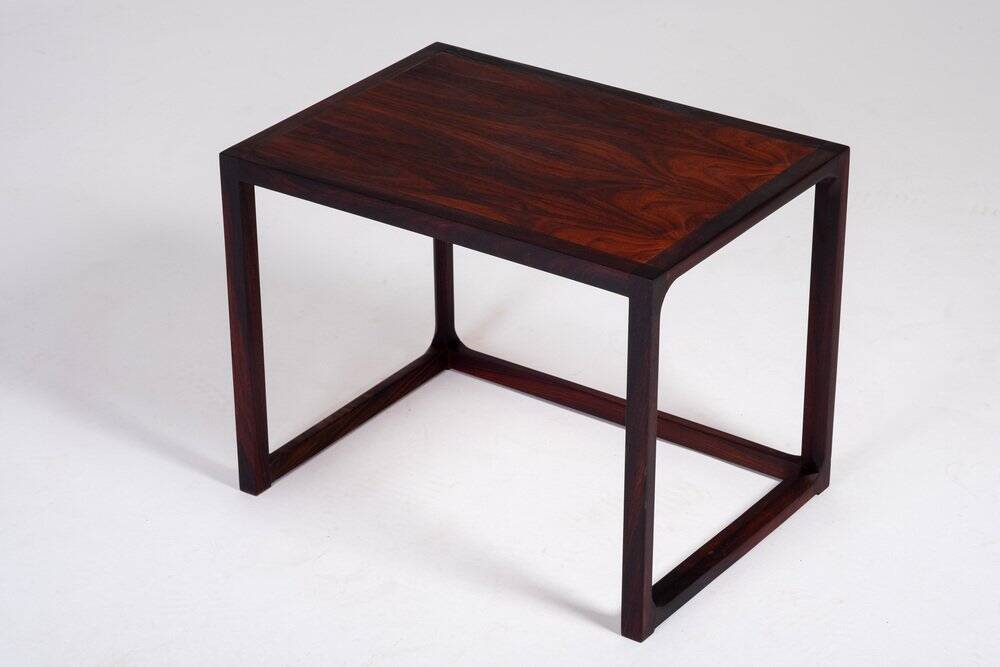 Mid-Century Side Table in Rosewood by Aksel Kjersgaard, Denmark, 1960s