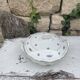 Clay porcelain soup bowl