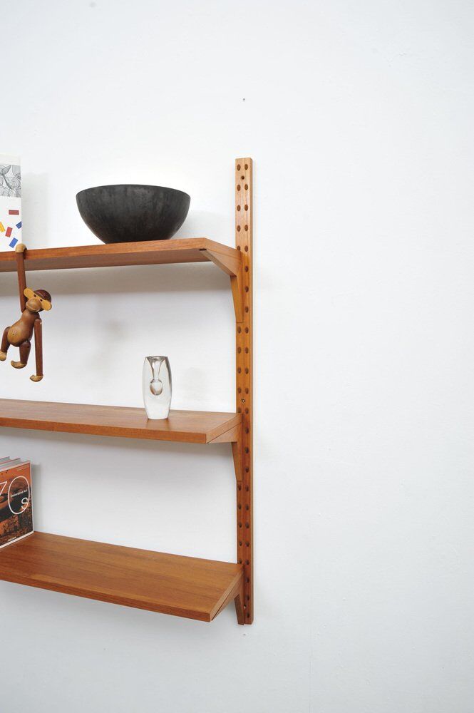 Vintage Royal System shelf in teak by Poul Cadovius, 1950