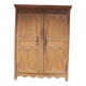 Low oak cabinet
