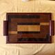 Marquetry serving tray