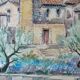 Salon de Provence Aquarelle Eglise St Michel Roger Dumax