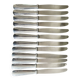 Silver-plated knives with stainless steel blades, Vego brand, 1950s