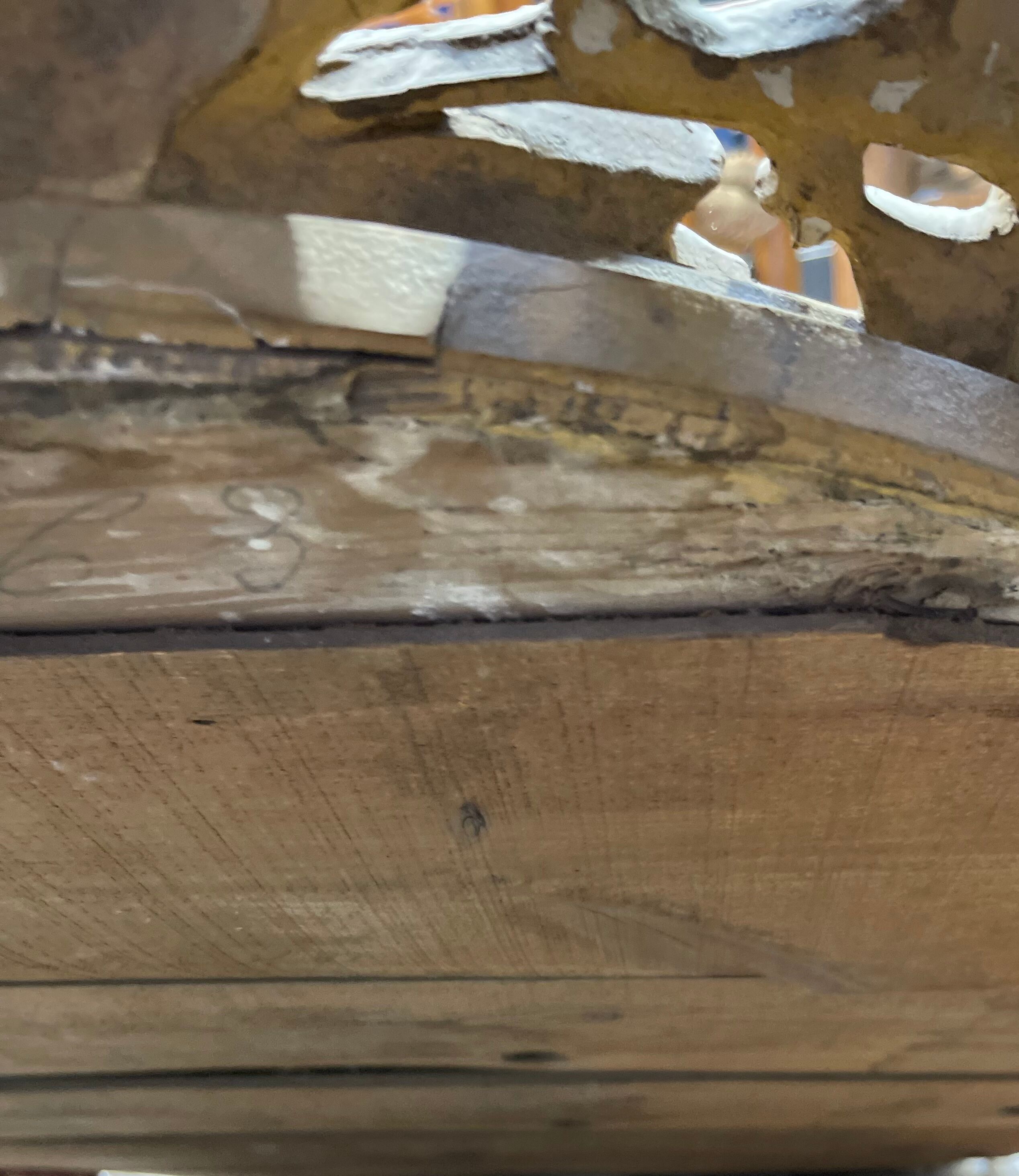 Mirror Louis XVI gilded wood - late nineteenth