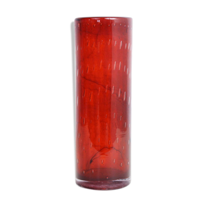 Vase en verre vintage