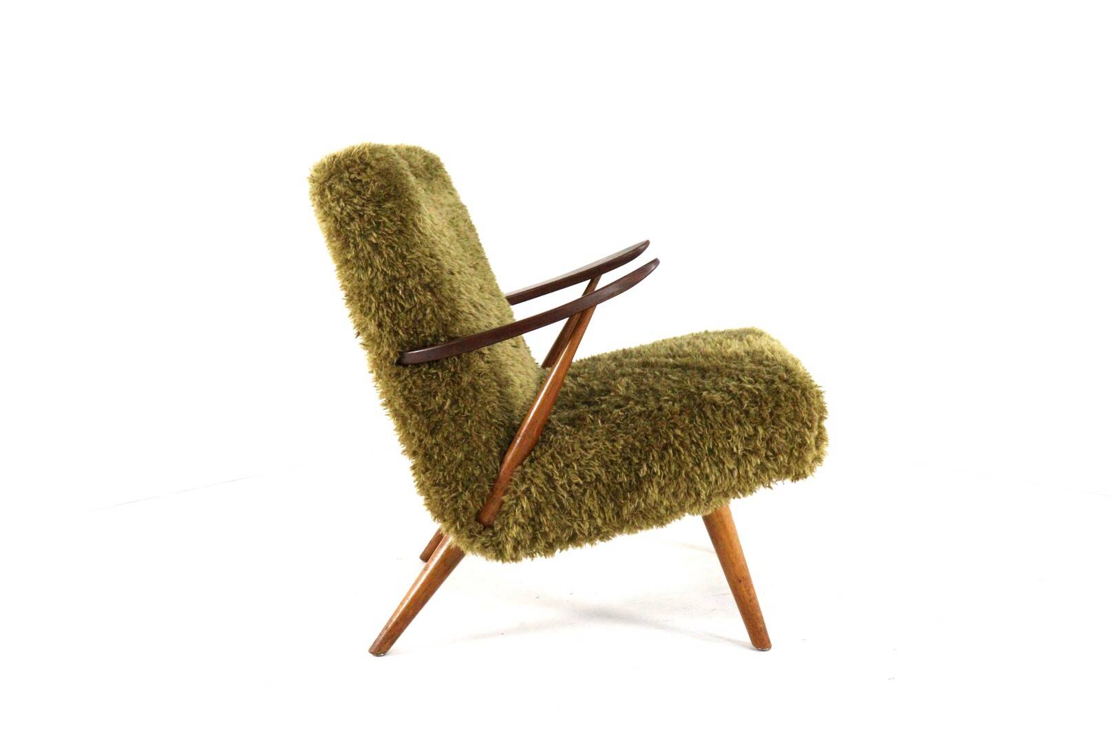 Fauteuil Coja vintage restauré du milieu du siècle 'Zwijndrecht'